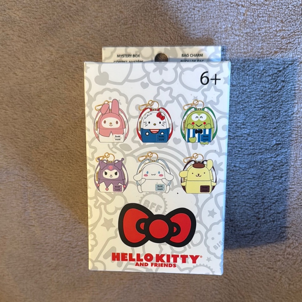 Hello Kitty and Friends Bag Charm Mystery Box